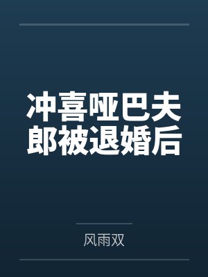 冲喜哑巴夫郎被退婚后百度网盘